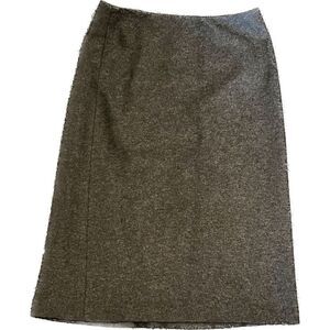 BCBG, MAXAZRIA, wool‎ blend, midi a-line modest, workwear skirt,  size 2 ￼￼￼￼